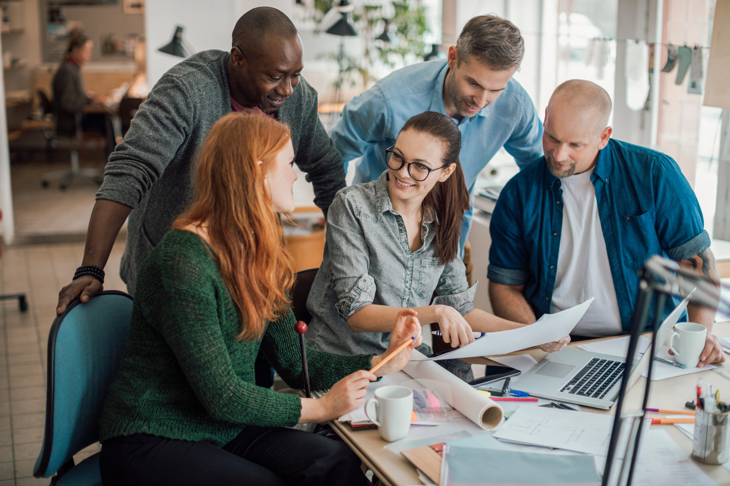 Feedbackrunde Büroplanung